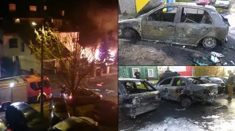 Policja nie wyklucza "biznesowych porachunków". Właściciel czterech aut współpracuje, płonęło siedem
