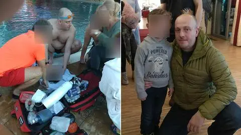 Policjant z Poznania uratował dziecko na urlopie