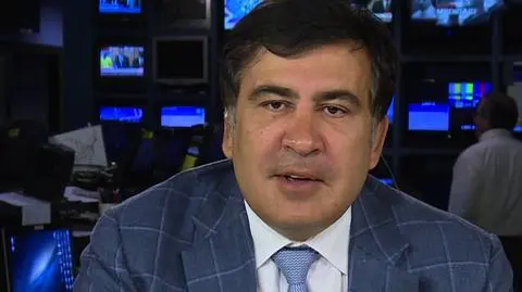 Saakaszwili był gościem programu "Świat"