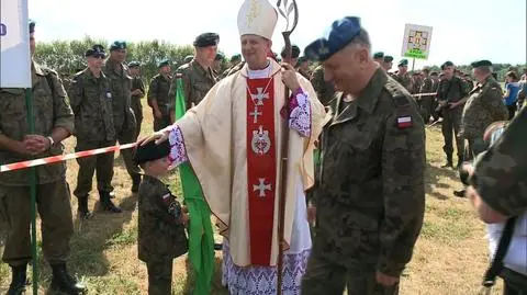 Żołnierze na pielgrzymce