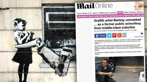 Wielka Brytania: naukowcy demaskują Banksy'ego