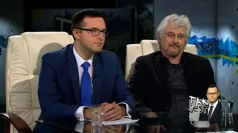 prof. Radosław Markowski i Krzysztof Kosiński w Tak jest