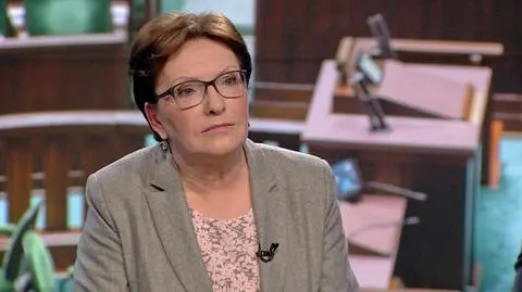 Gościem "Faktów po Faktach" była Ewa Kopacz
