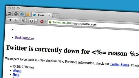 Twitter padł. Kolejne problemy z "ćwierkaniem"