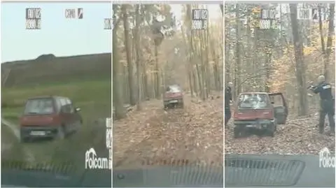 Pijany kierowca uciekał przed policją