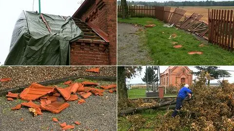 Zniszczenia w gminie Sośno