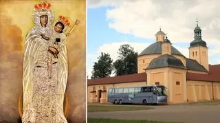 Matka Boska Królowa Pokoju w sanktuarium w Stoczku Klaszt