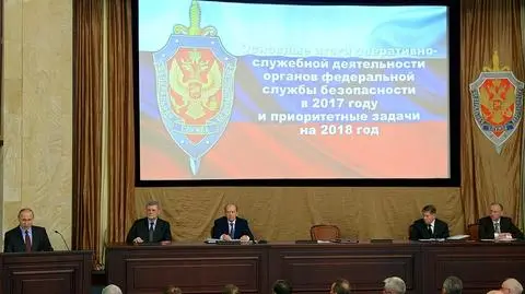 Rosja. Putin dziękował FSB za osłonę kontrwywiadowczą prac nad bronią