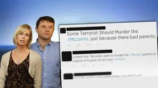 Rodzice Medeleine McCann są obiektem ataków internautów 
