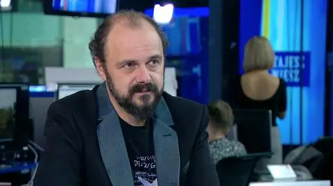 Arkadiusz Jakubik był gościem "Wstajesz i Wiesz" TVN24