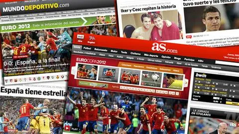 Radość w hiszpańskich mediach