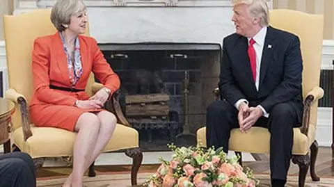 Telegraph: Trump odmówił spotkania z May w Davos