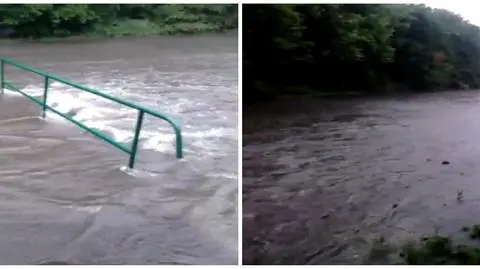 Bogdanka wystąpiła z brzegów.
"Winny kolektor sprzed stu lat"