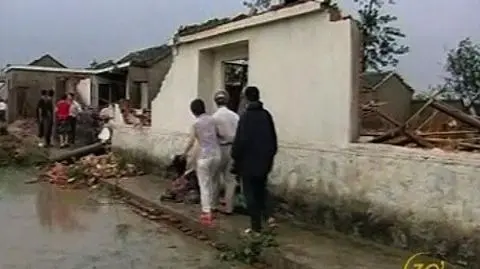 Tornado szalało w Chinach