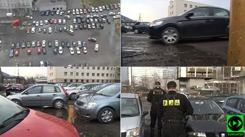 Katowice: "dzikie" zasady na "dzikim" parkingu