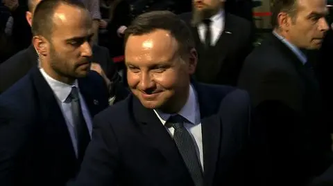 Andrzej Duda na spotkaniu z mieszkańcami Łęcznej
