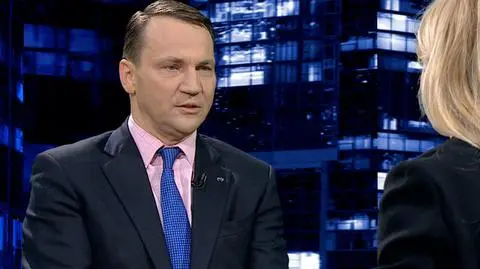 Radosław Sikorski był gościem "Kropki nad i" 
