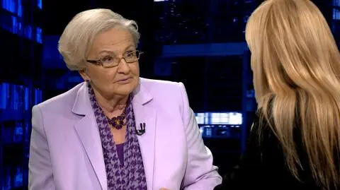 Profesor Ewa Łętowska była gościem "Kropki nad i"
