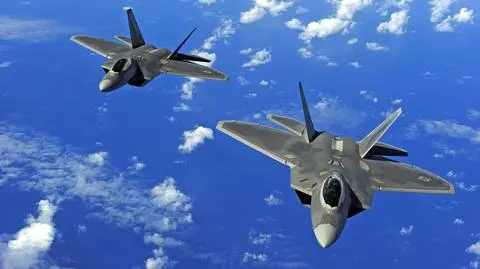 USA wyślą myśliwce F-22 do Europy