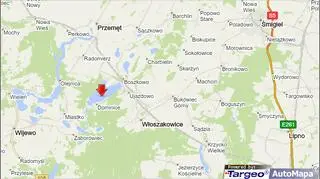 Wypadek miał miejsce na Jeziorze Dominickim