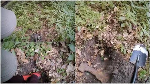 Topór z późnego średniowiecza 