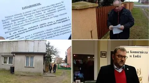 Chcieli zabrać mu działkę, bo nazywa się jak dłużnik
