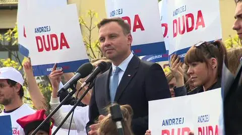 Andrzej Duda w Chrzanowie