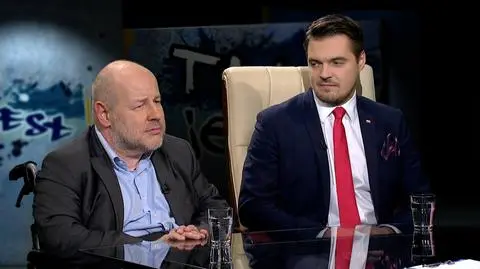 Jan Filip Libicki i Michał Wypij w "Tak jest"