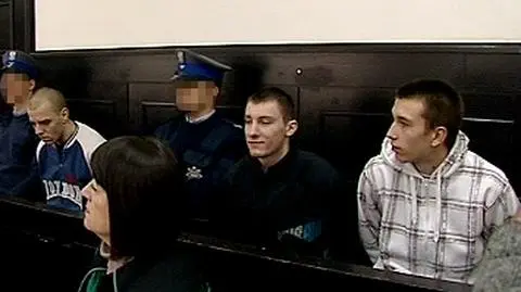 19-letni Bartosz C., podczas rozprawy przed Sądem Okręgowym w Łodzi