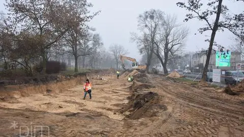 Archeolodzy sprawdzają teren, na którym powstanie trasa tramwajowa