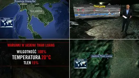 Tak wygląda jaskinia Tham Luang