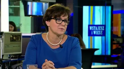 Joanna Kluzik-Rostkowska we "Wstajesz i wiesz" o wynikach matur 