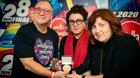 Nobel for the Great Orchestra of Christmas Charity. Olga Tokarczuk has donated a replica of her medal