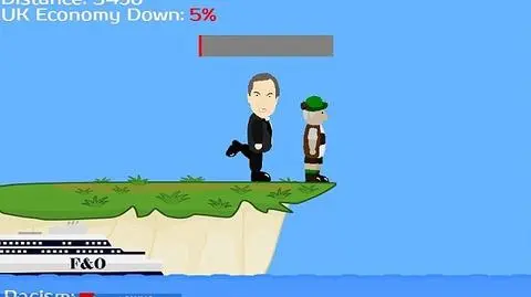 Gra o imigrantach. Farage wyśmiany przez licealistów