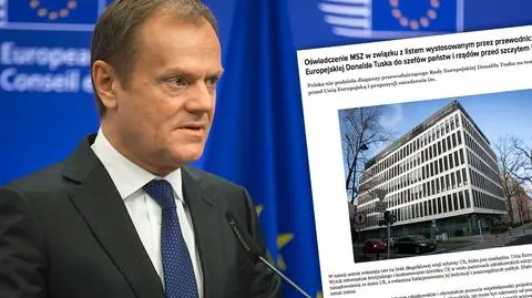 MSZ: Polska nie zgadza się z opinią Tuska