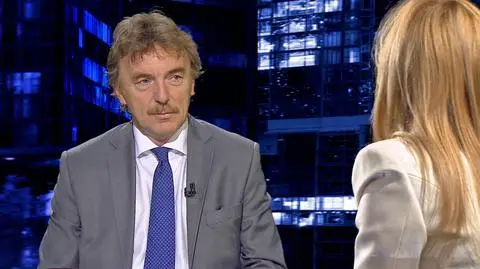 Zbigniew Boniek był gościem programu "Kropka nad i"