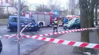 Do wypadku doszło w gdyńskim Witominie