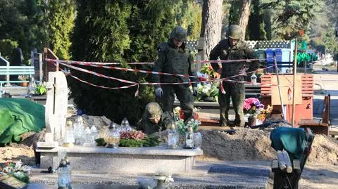 Świnoujście: wstrzymano pogrzeb, bo w grobie znaleziono niewypał