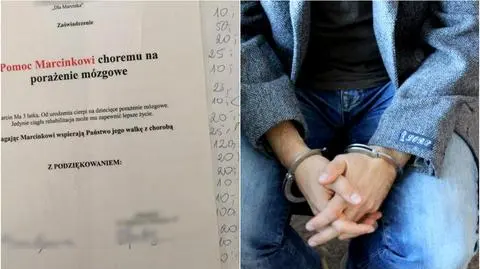 Kraków. Wyłudzał pieniądze zbierając datki na chorego chłopca