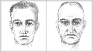 Na podstawie zeznań świadka policjanci przygotowali portret pamięciowy sprawcy, który następnie postarzyli