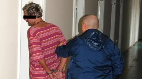 Szwarceneger w rękach policji