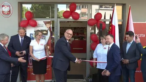 Joachim Brudziński otworzył pocztę w Szczecinie