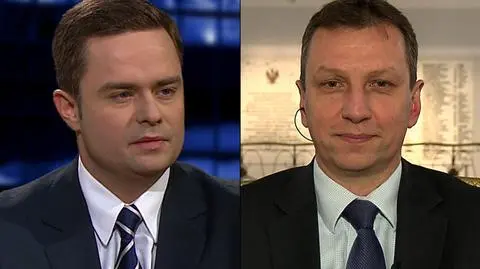 Adam Hofman i Andrzej Halicki byli gośćmi Moniki Olejnik