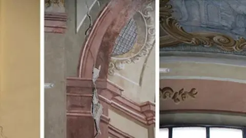 Kościół Świętej Anny 
 grozi zawaleniem