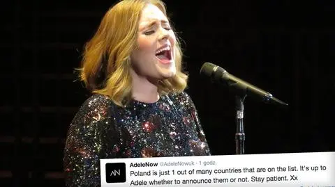 Adele zagra koncert w Polsce w 2017?