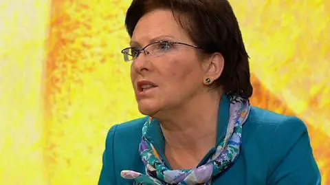 Ewa Kopacz: Gowin zachował się niezręcznie 