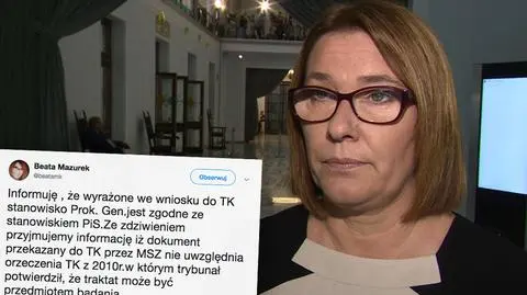 Morawiecki i Mazurek komentują pismo MSZ do Trybunału Konstytucyjnego