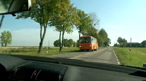 Ełk. Pijany kierowca wiózł dzieci autobusem do szkoły