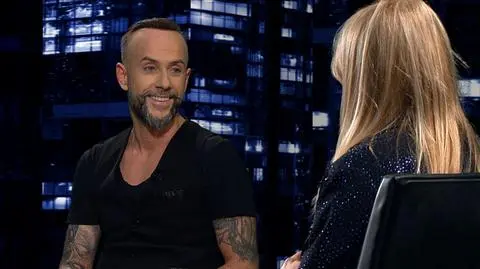 Gościem Moniki Olejnik był Adam "Nergal" Darski