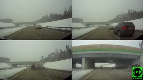 BMW z pełnym impetem wjechało w skodę